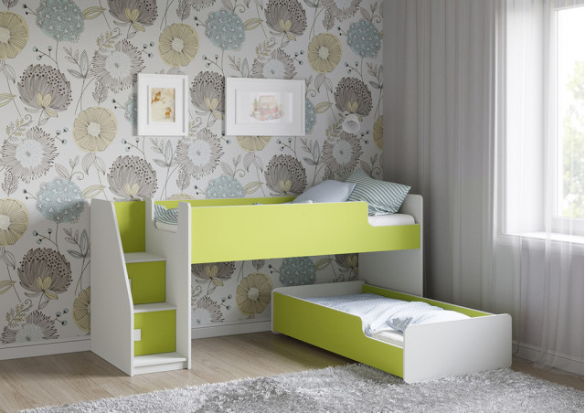 Детская выкатная кровать Легенда К402.41 в Апатитах